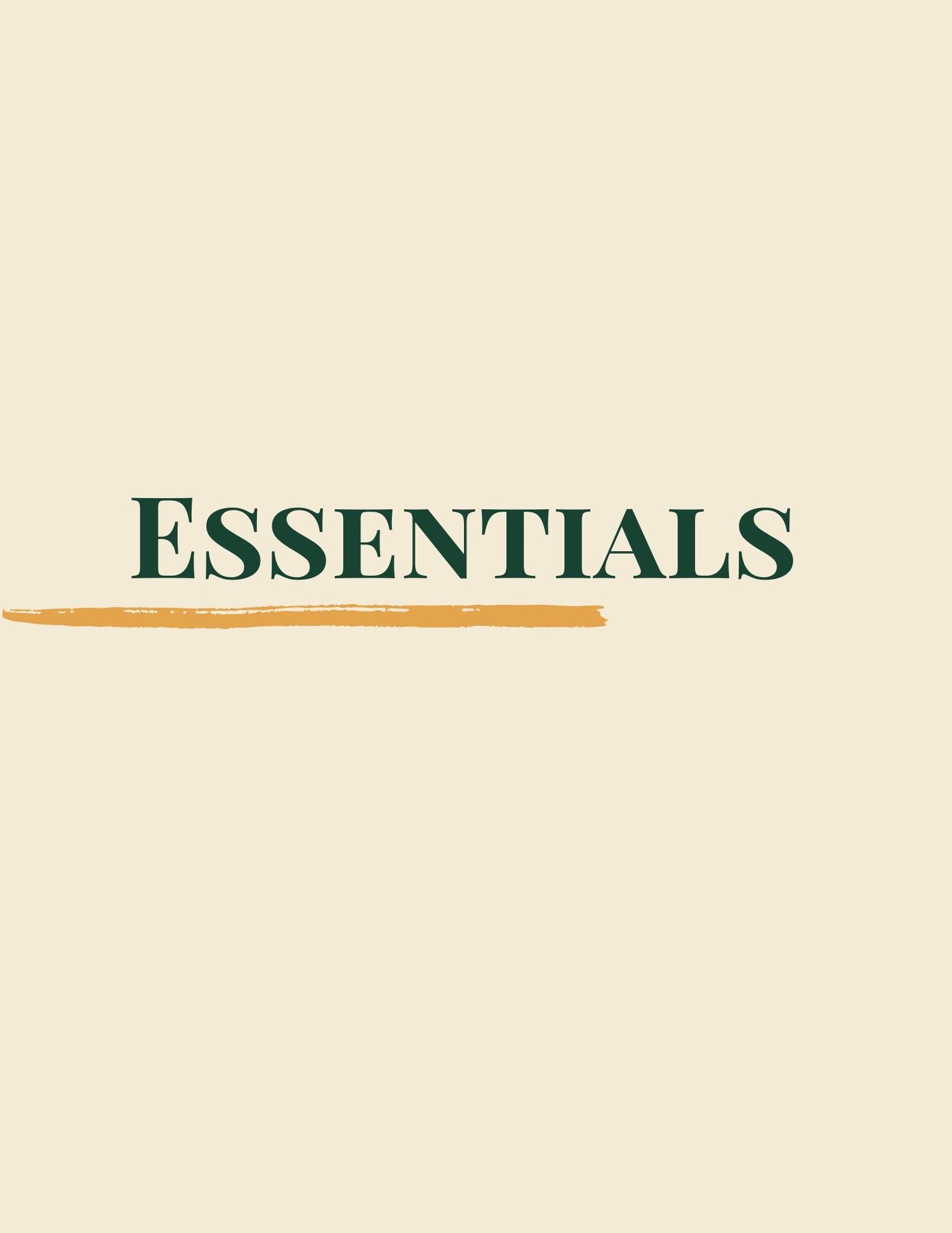 Essentials Collection